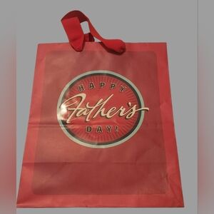 Red Father's Day Gift Bag